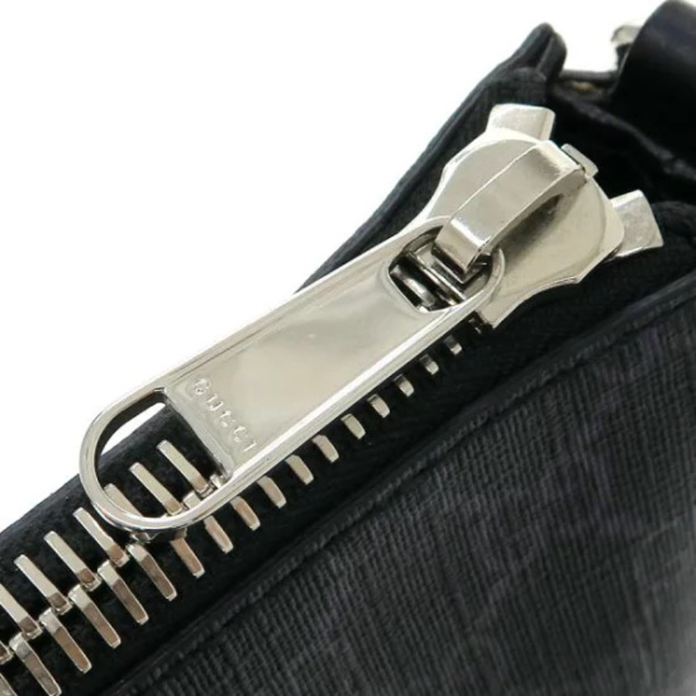 Gucci GG Supreme messenger bag Gray monogram black - Picture 4 of 9